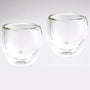 Jumbo Glory Double Wall Çift Cidarlı 2'li Oval Bardak - 250 ml