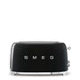 Smeg 2X4 Ekmek Kızartma Makinesi Black TSF02BLEU