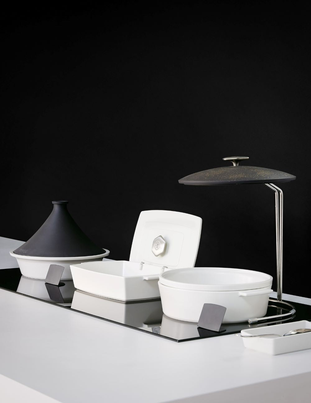 Revol İnspired Gri Stand İsimlik 5,6x3 cm