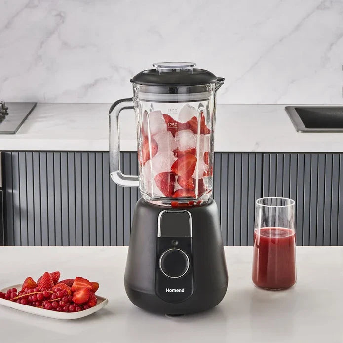 Homend Vintage Blendsetter 4927H Smoothie Blender Siyah 1000W