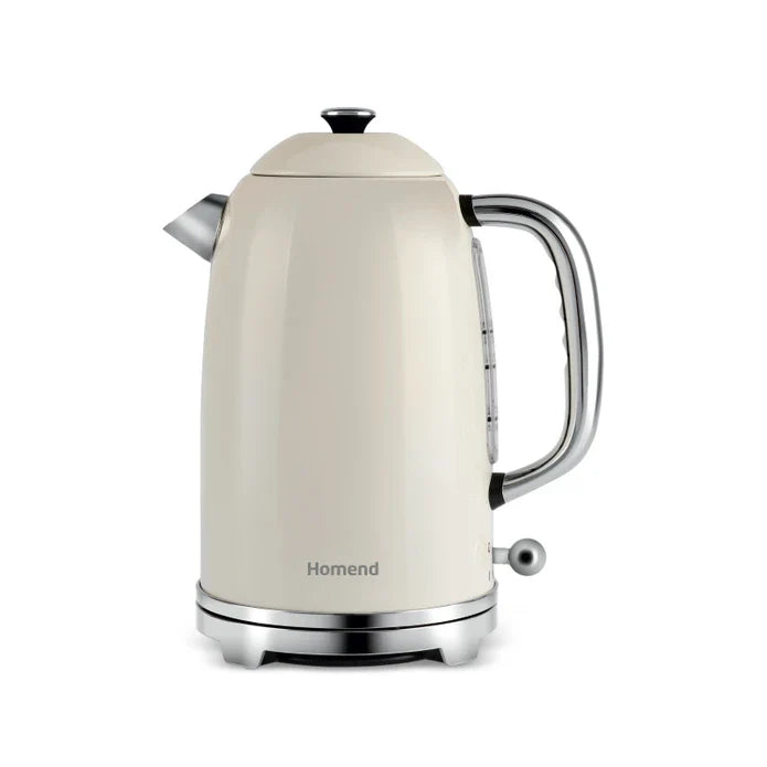 Homend Vintage Heatrow 1627H Kettle Su Isıtıcısı 2200W Krem