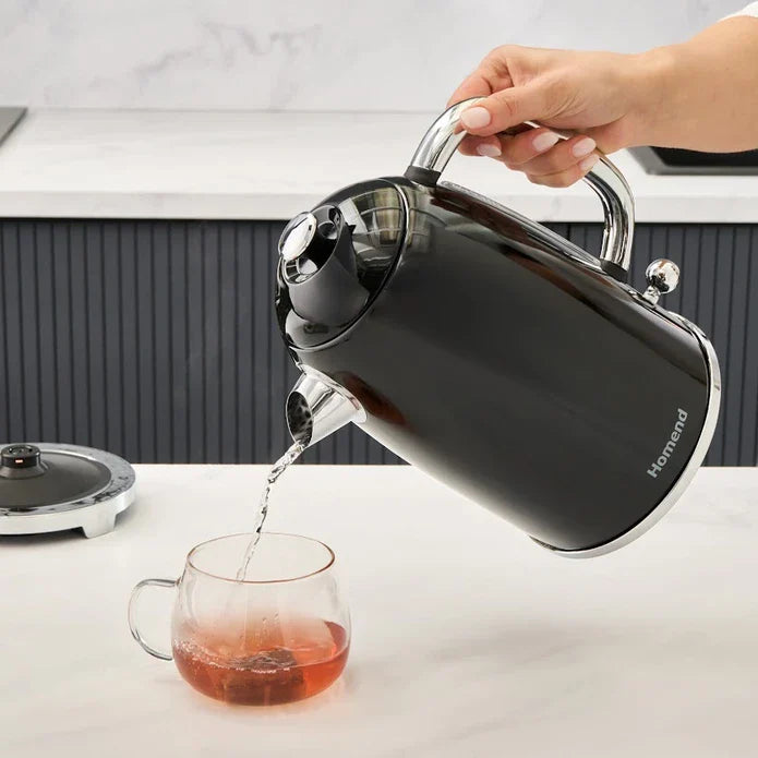 Homend Vintage Heatrow 1627H Kettle Siyah