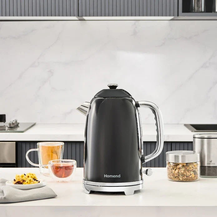 Homend Vintage Heatrow 1627H Kettle Siyah