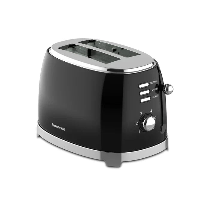 Homend Vintage Breadfast Ekmek Kızartma Makinesi Siyah