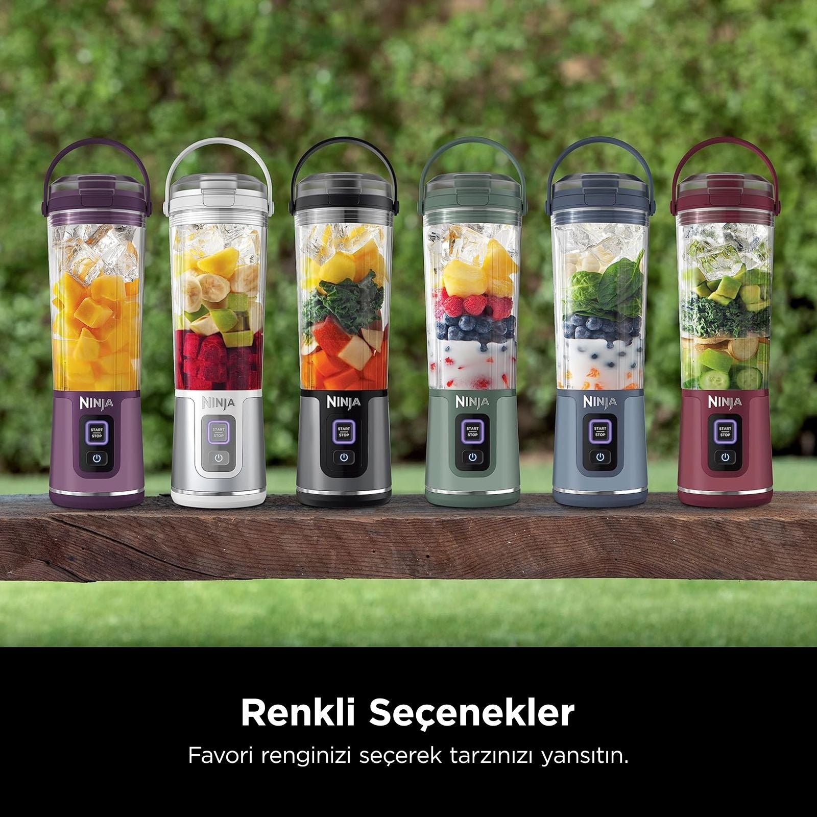 Ninja Blast™ Taşınabilir Blender - Siyah