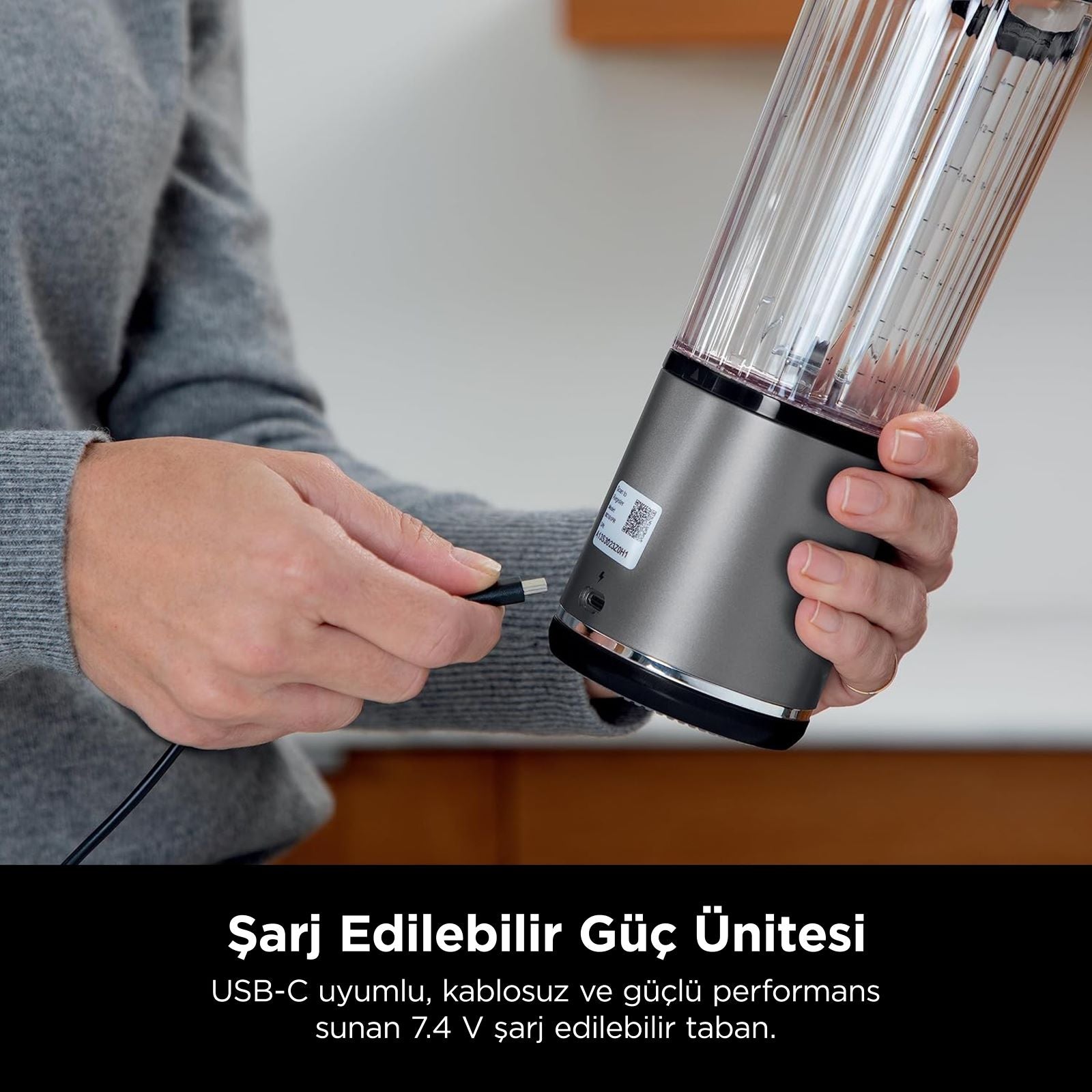 Ninja Blast™ Taşınabilir Blender - Siyah