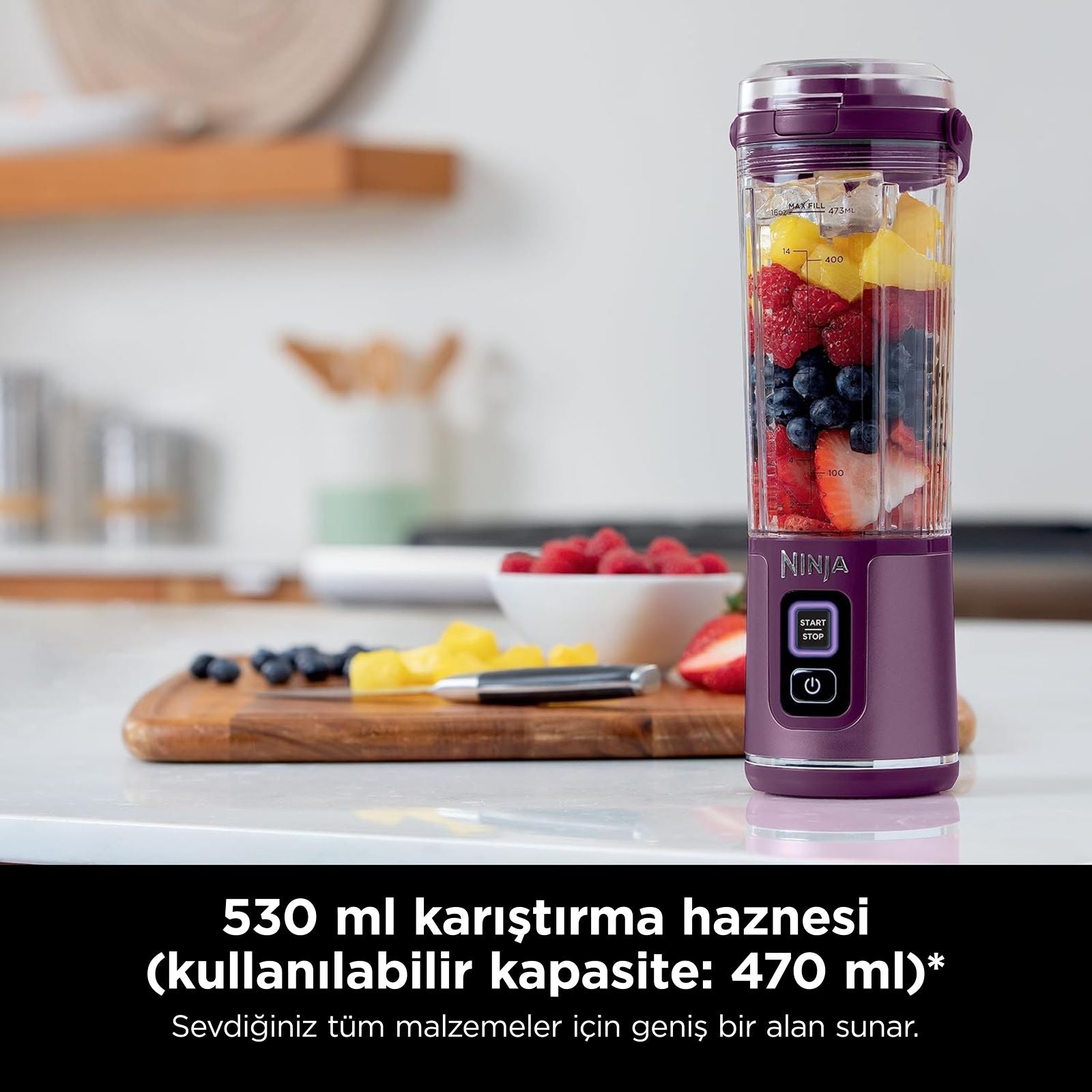 Ninja Blast™ Taşınabilir Blender - Mor