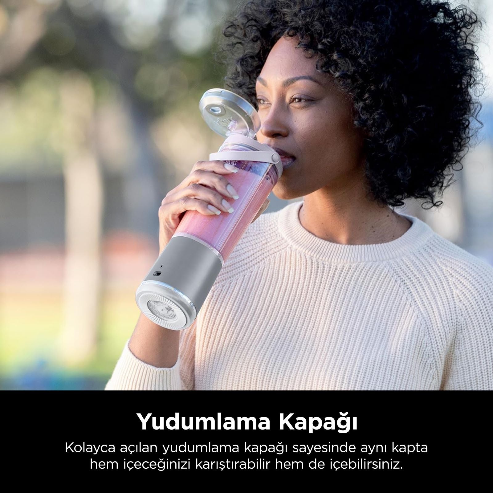 Ninja Blast™ Taşınabilir Blender - Beyaz