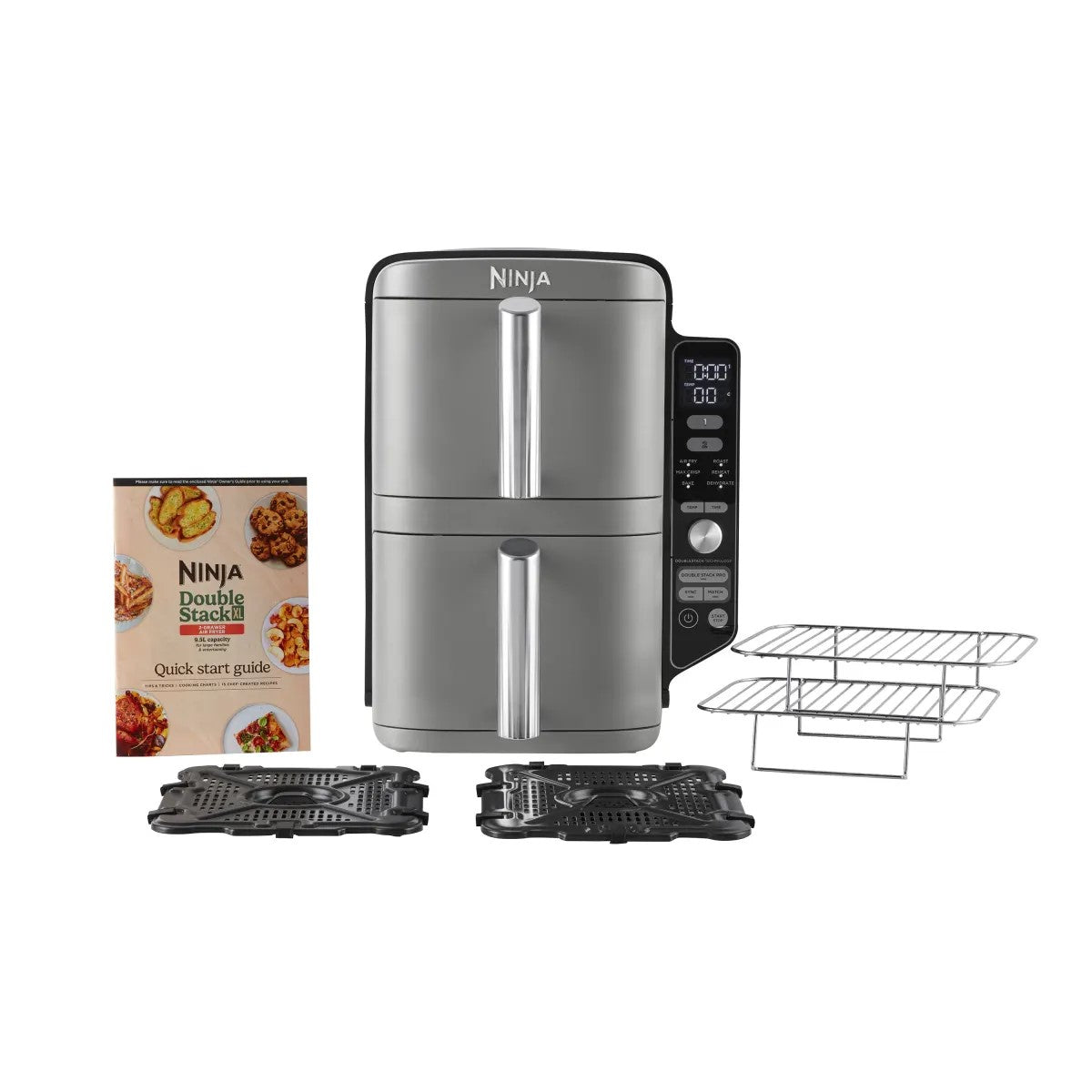 Ninja Double Stack Çift Hazneli XL Air Fryer 9.5L