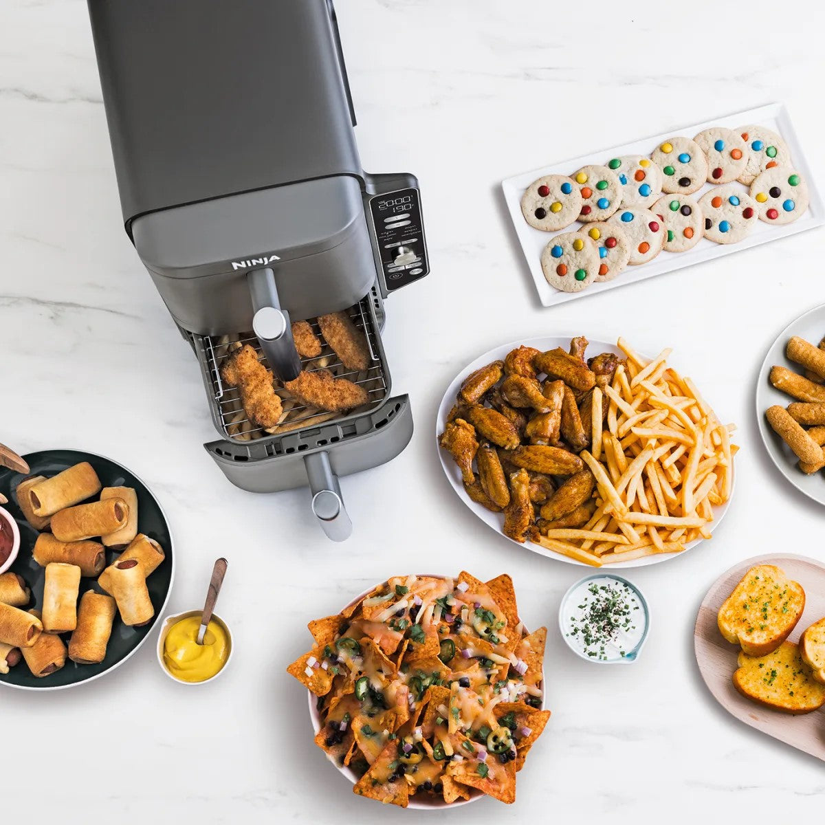 Ninja Double Stack Çift Hazneli XL Air Fryer 9.5L