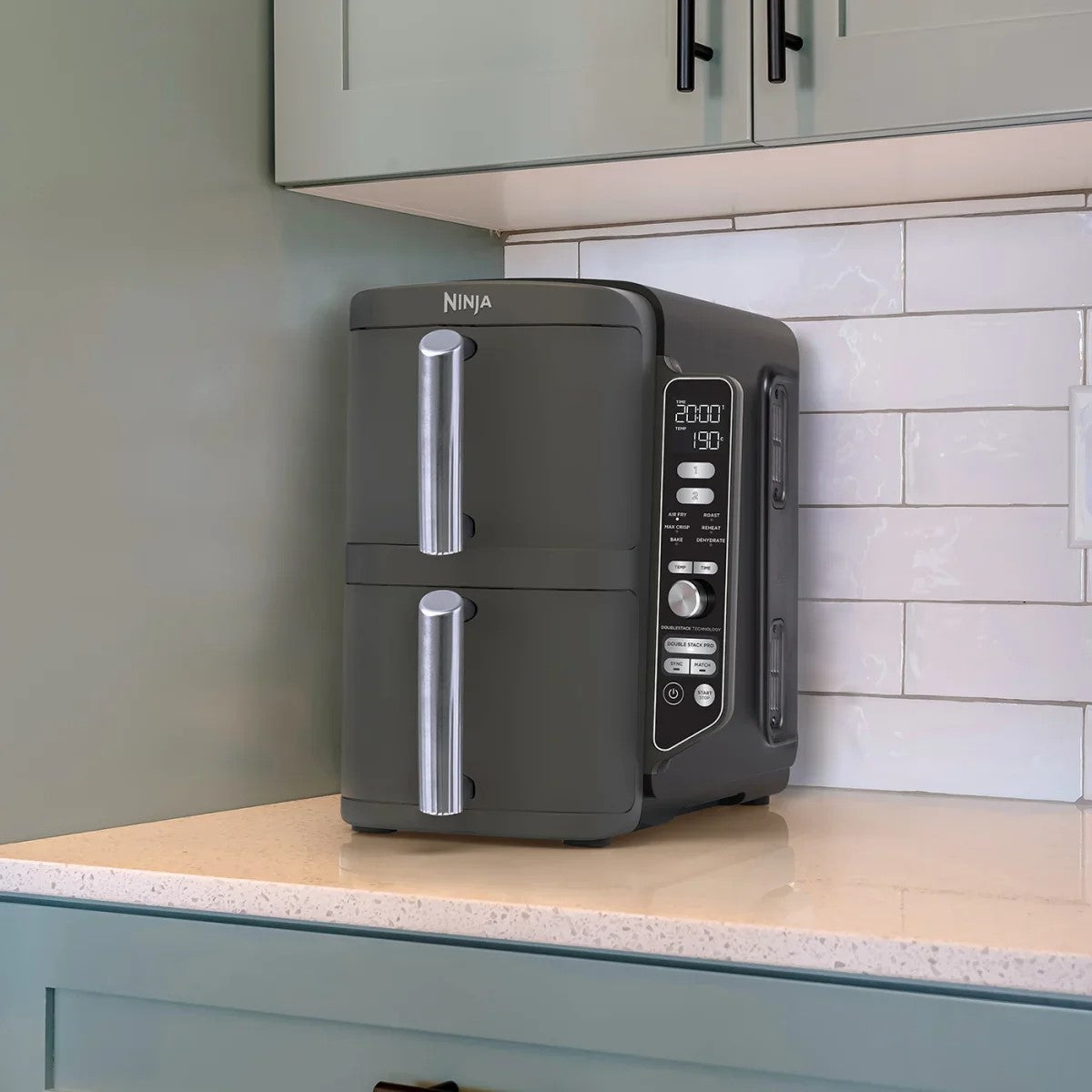 Ninja Double Stack Çift Hazneli XL Air Fryer 9.5L