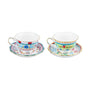 Baci Milano Mamma Mia 2'li Çay Fincanı Seti 10 cm x 6 cm x 14 cm