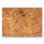 Jumbo Rustik Natural Kesme Tahtası 38x26 cm
