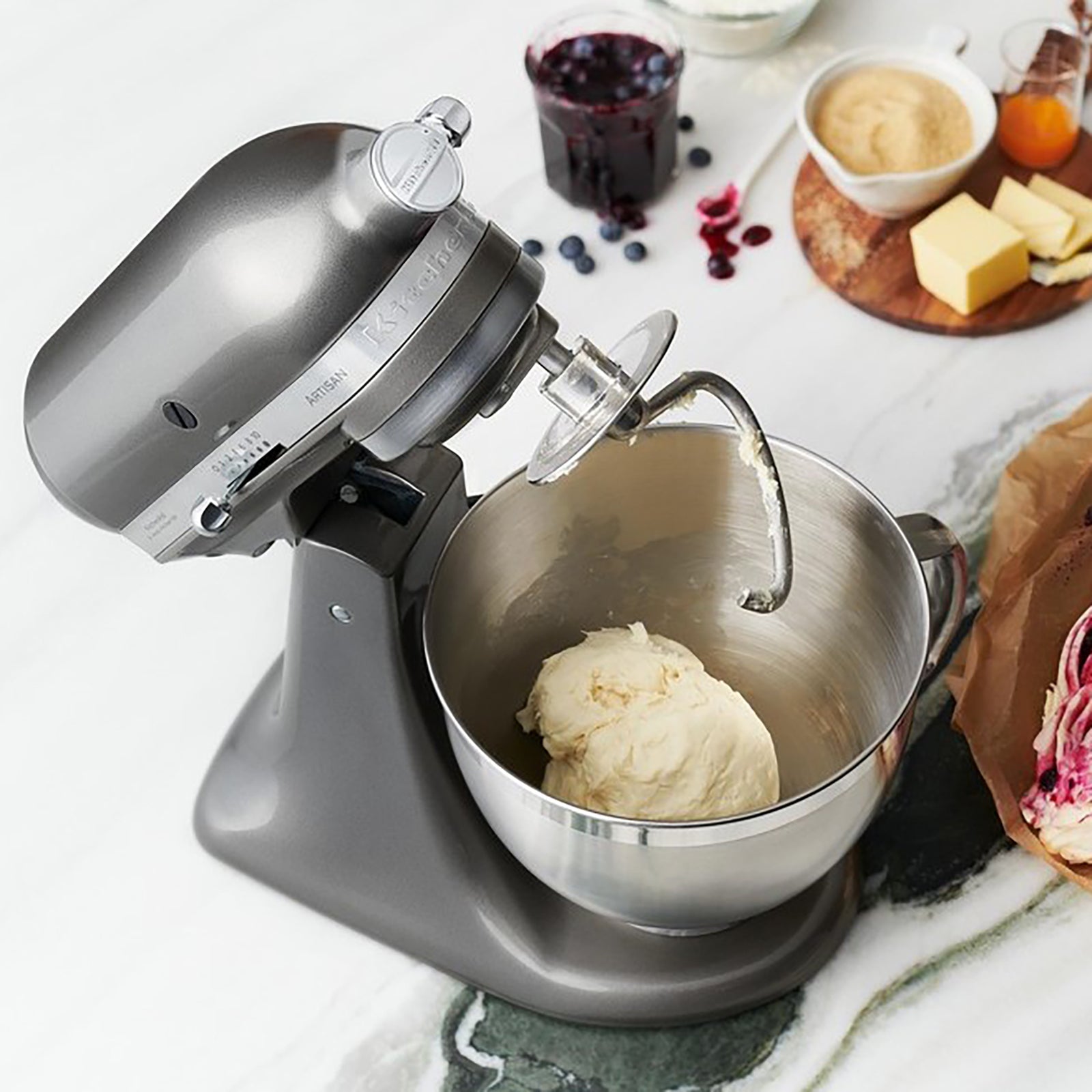 Kitchenaid 5KSM175PSEMS Medallion Silver Stand Mikser 4.8 L
