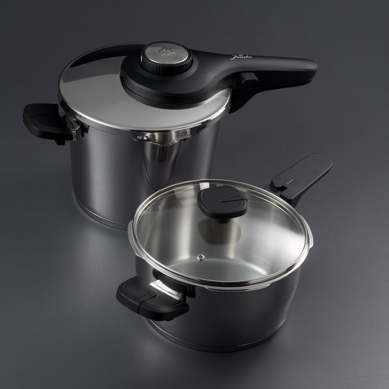 Jumbo Prime Master 4+6 Litre Düdüklü Tencere Seti