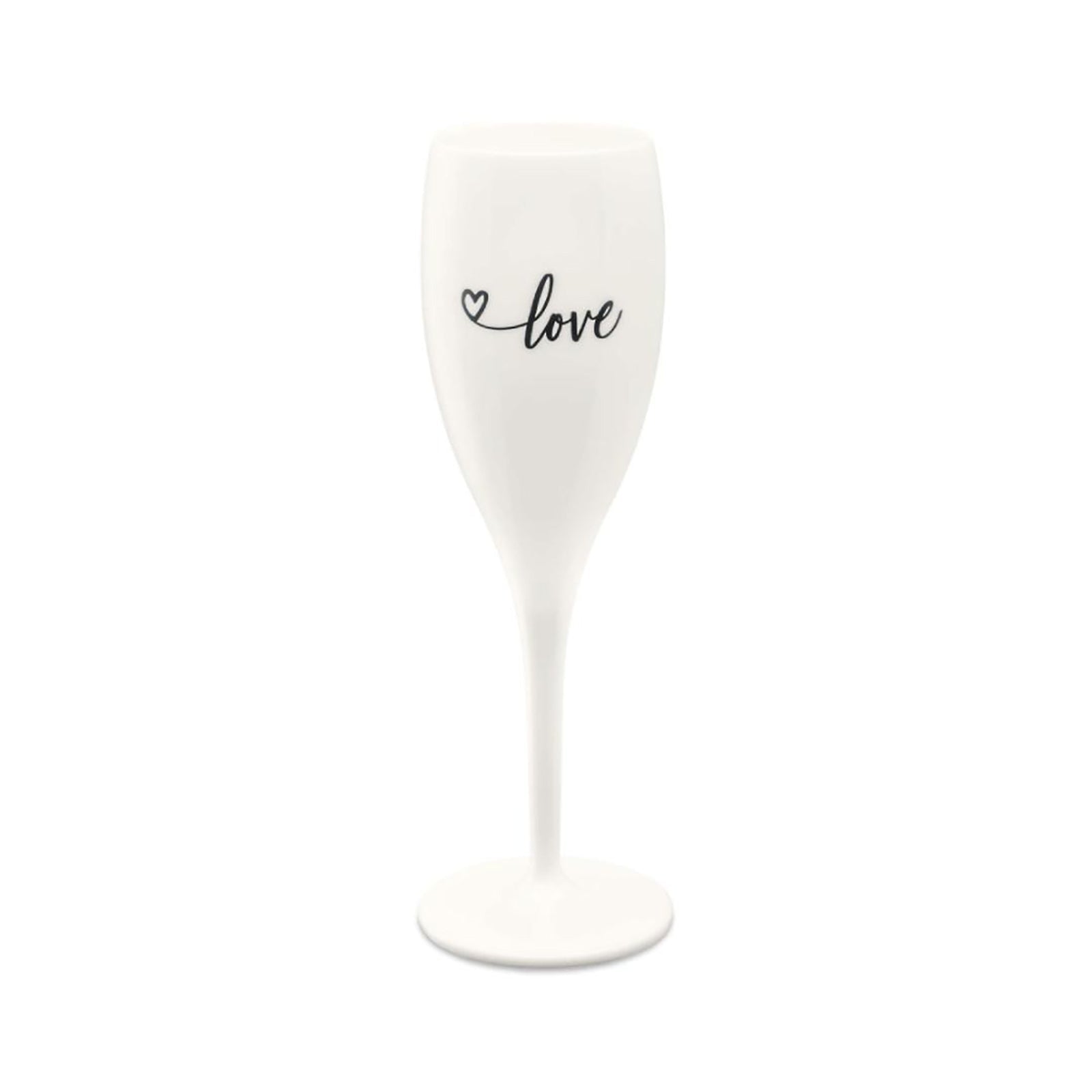 Koziol Superglass Love Beyaz Kadeh 100 ml