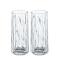 Koziol Superglass Şeffaf 2'li Set No:3 Su Bardağı 250 ml