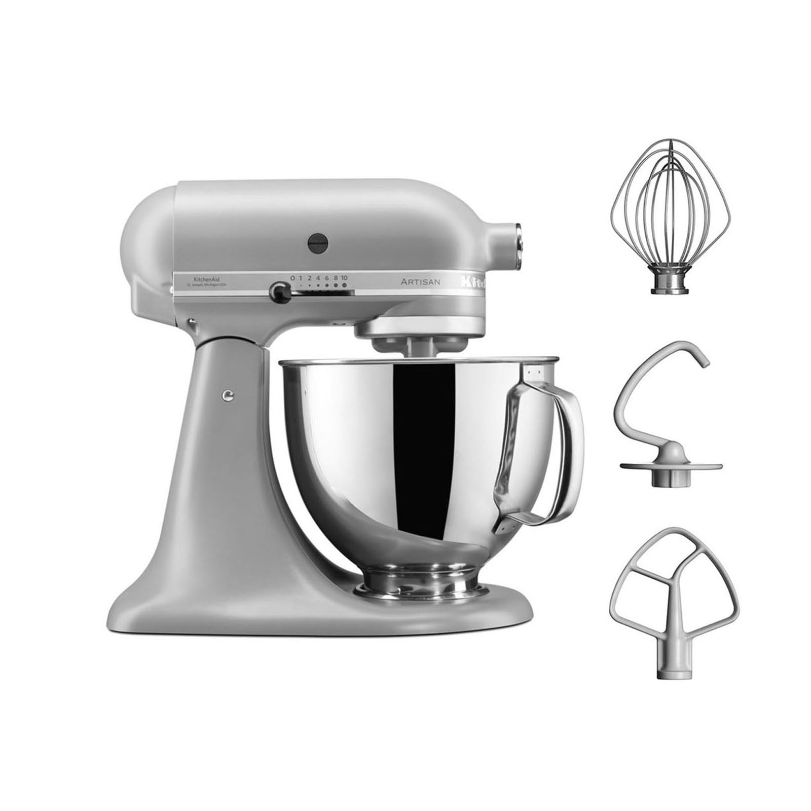 Kitchenaid Stand Mikser 4,8 Litre Matte Grey 5KSM125EFG