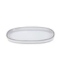 Revol Caractere Beyaz Oval Tabak 7 cm