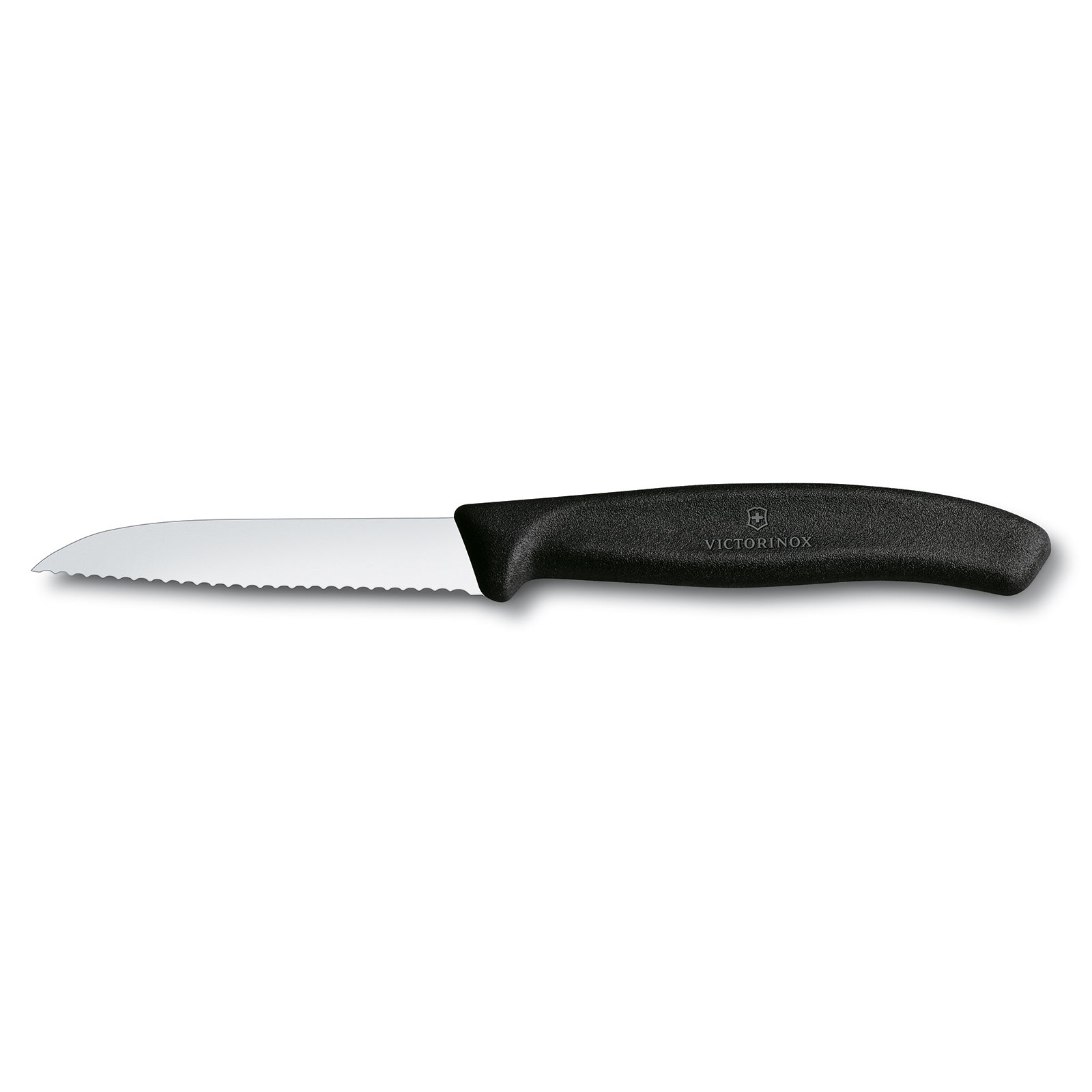 Victorinox Soyma Bıçağı  8 cm Siyah 6.7433