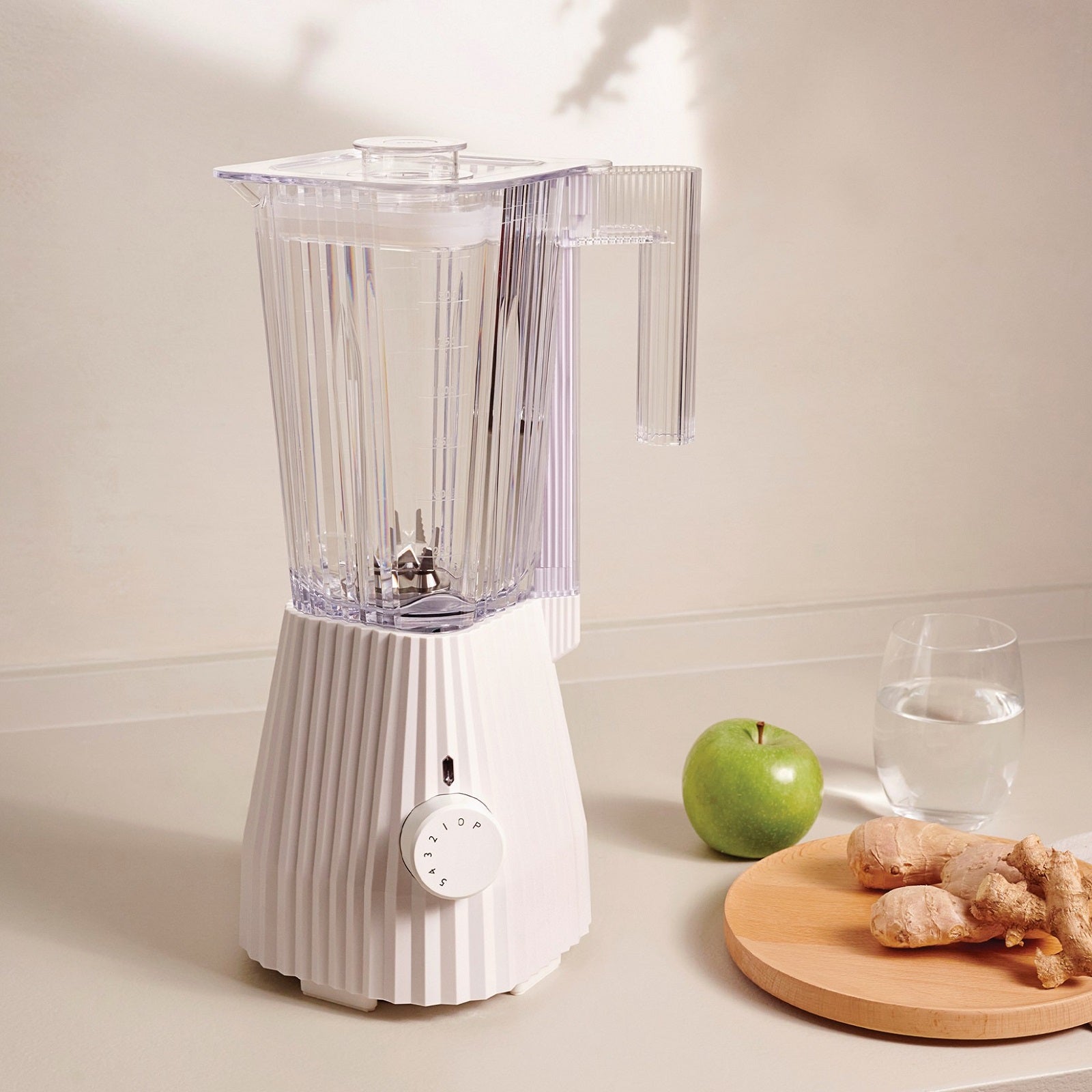 Alessi Plisse Blender 1,5 Lt Beyaz