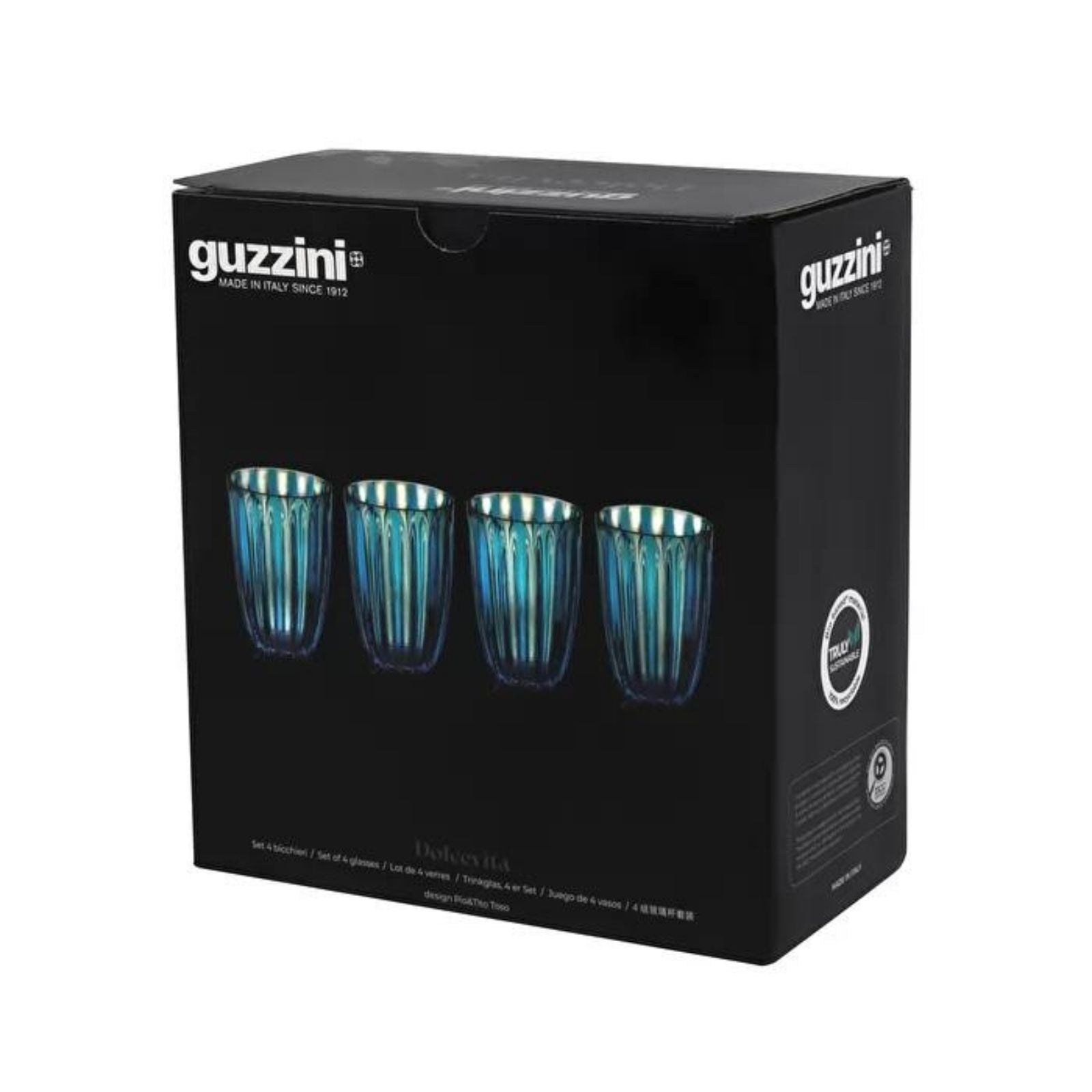 Guzzini Dolce Vita Ambar 4'lü Bardak