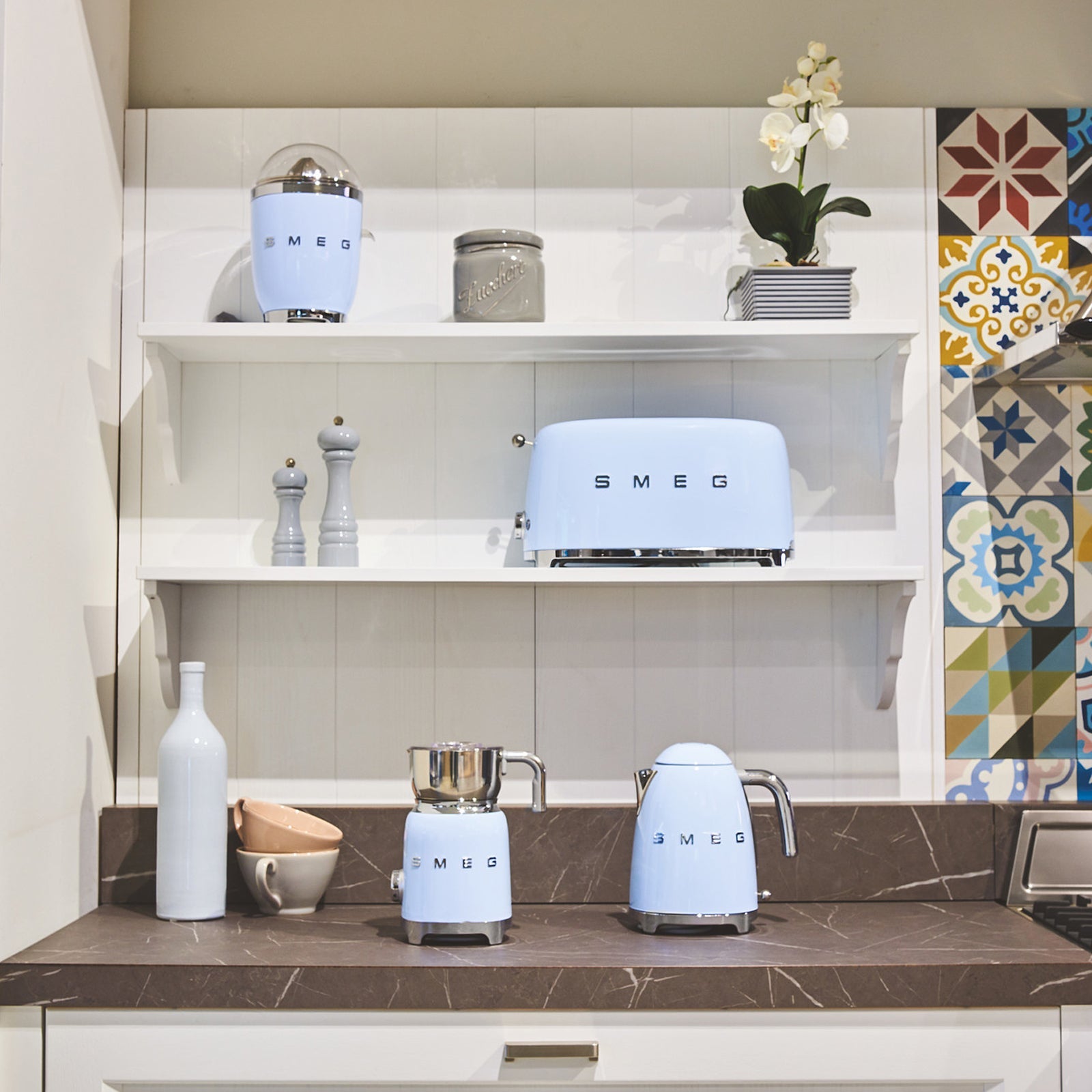Smeg Kettle Mavi KLF03PBEU