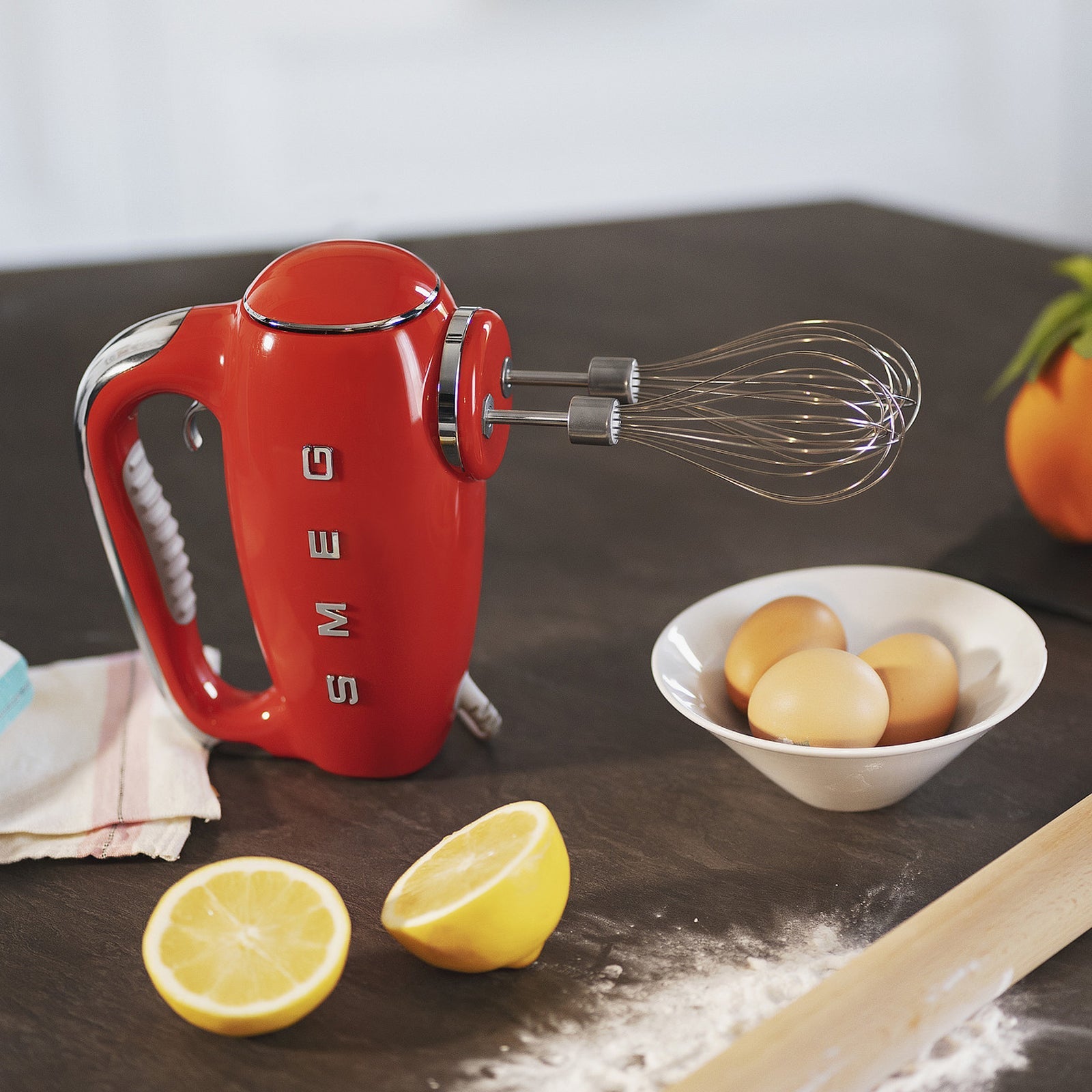 Smeg El Mikseri Kırmızı HMF01