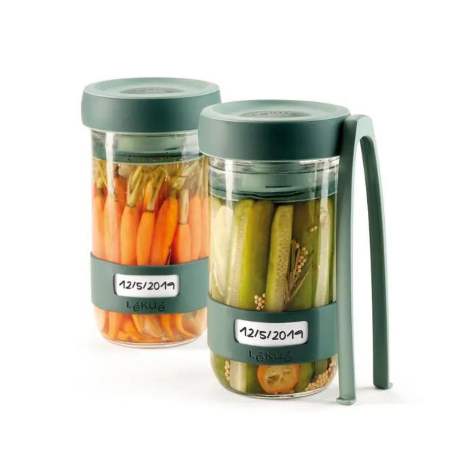 Lekue Yeşil Turşu Kapları 700 ml