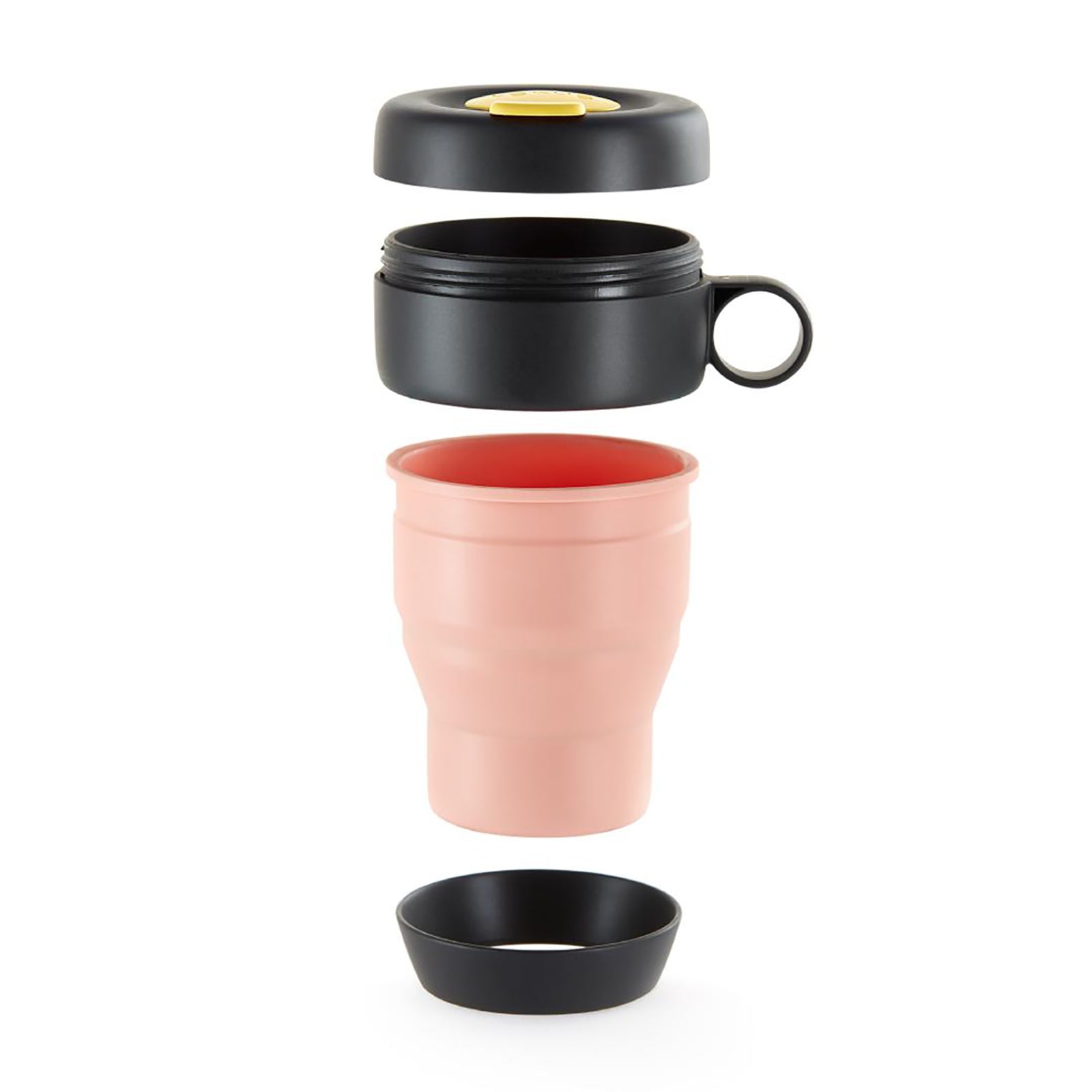 Lekue To Go Mercan Katlanabilir Kupa 350 ml