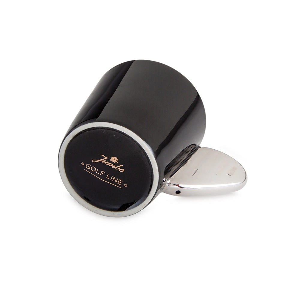 Jumbo Golf Line Club Siyah Espresso Fincanı 125 ml