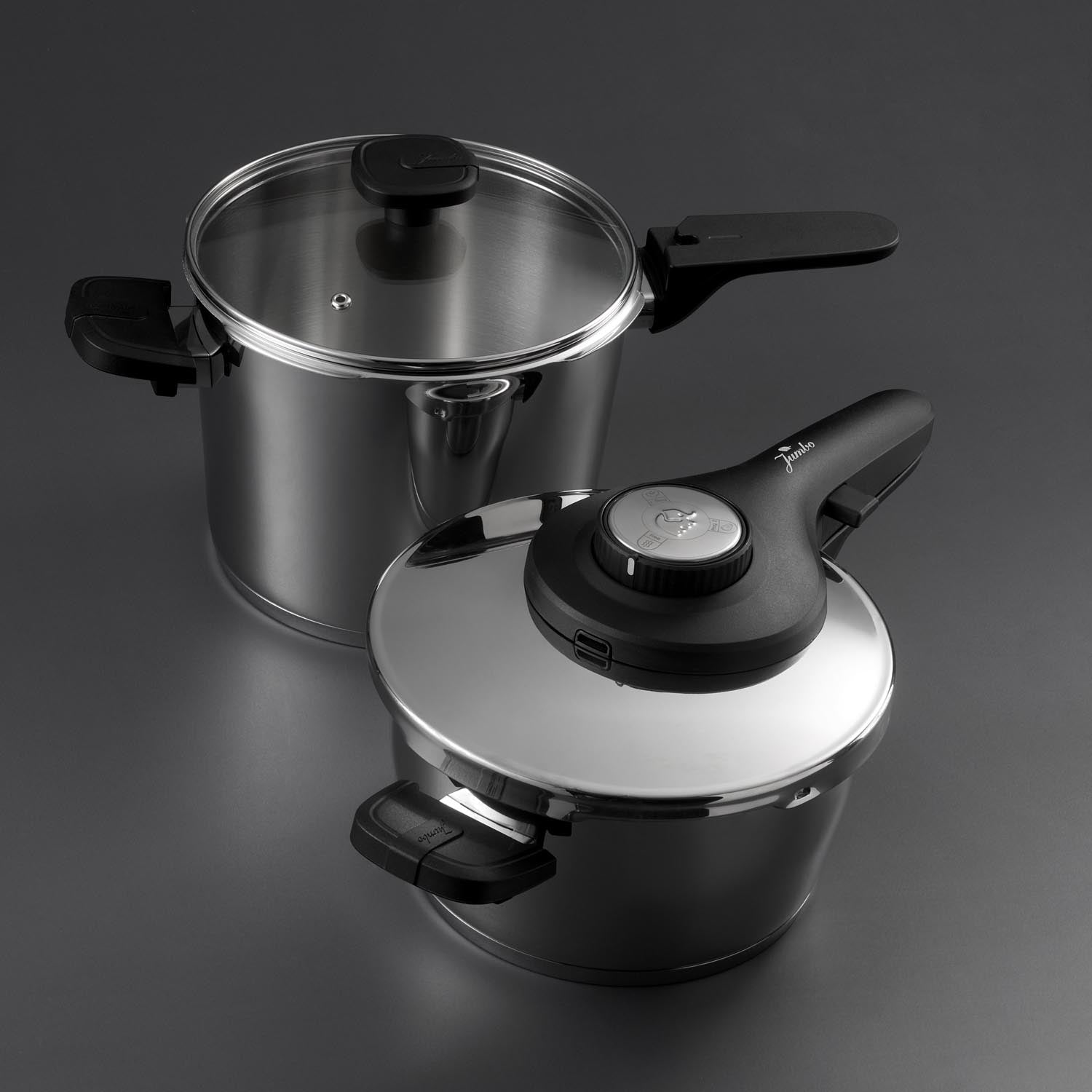 Jumbo Prime Master 4+6 Litre Düdüklü Tencere Seti