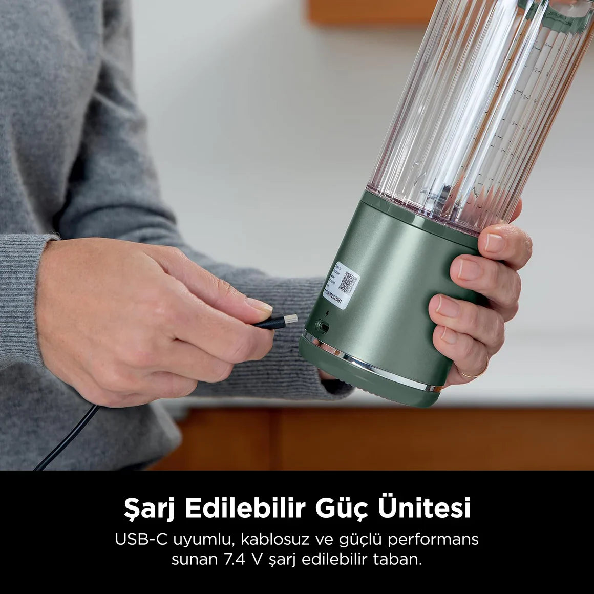 Ninja Blast™ Taşınabilir Blender - Orman Yeşili
