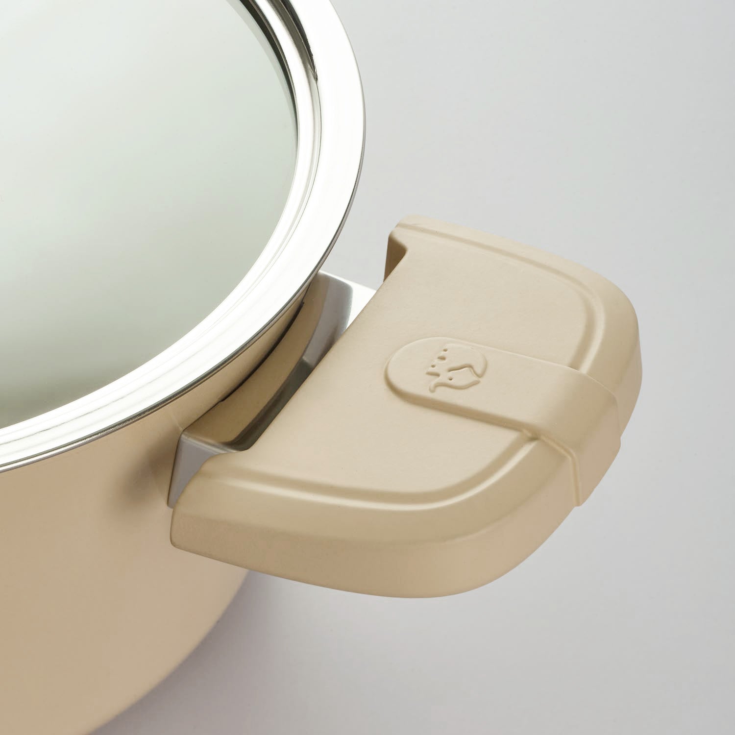Jumbo Swiss Crystal Dark Cream 5 Parça Tencere Seti