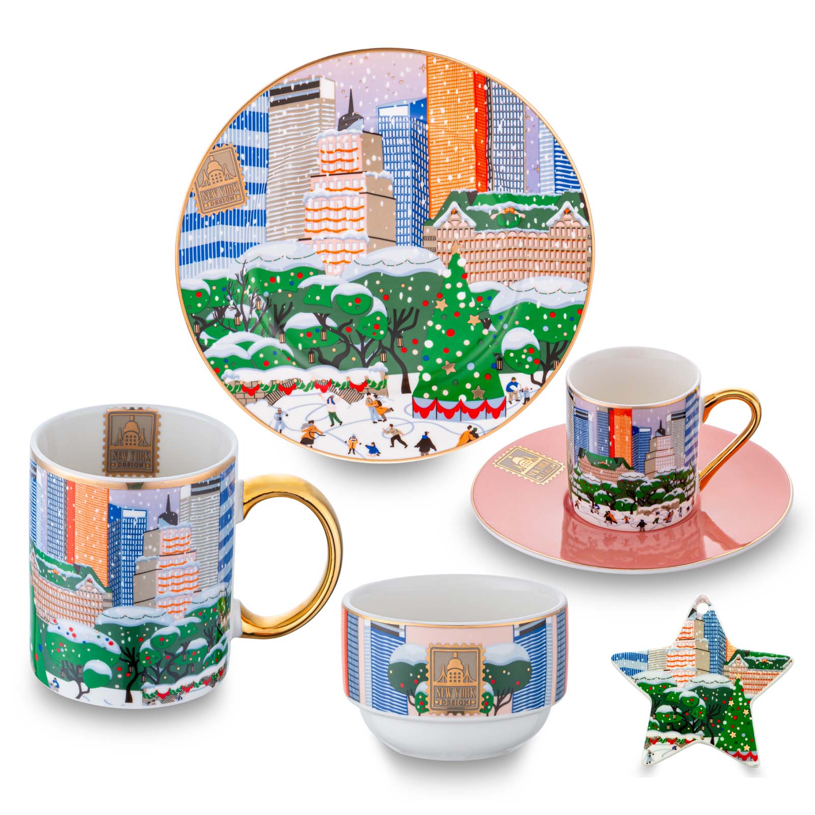 Jumbo New Year Newyork Mug