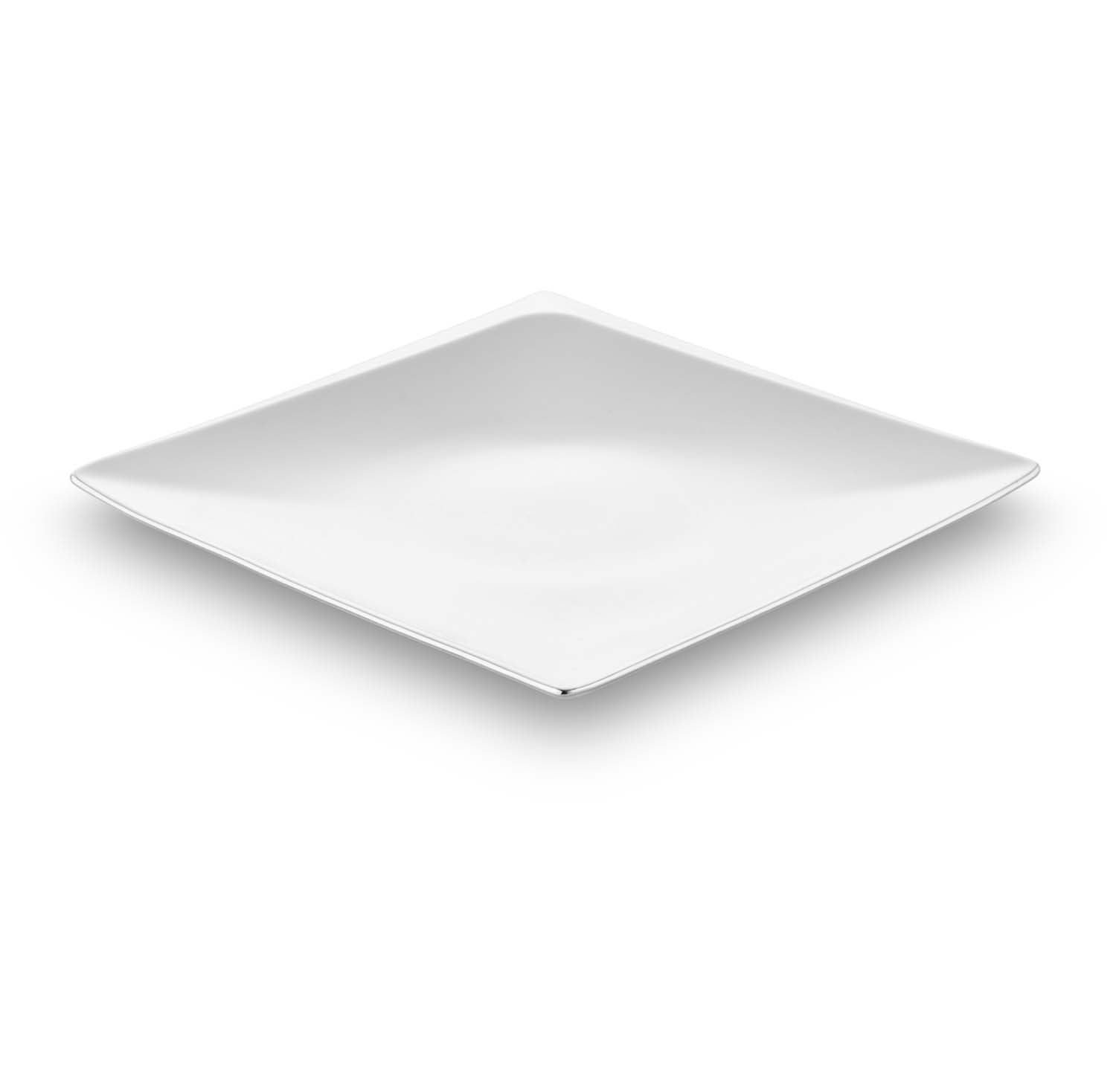Jumbo Fold Platin 58 Parça 12 Kişilik Kare Yemek Takımı