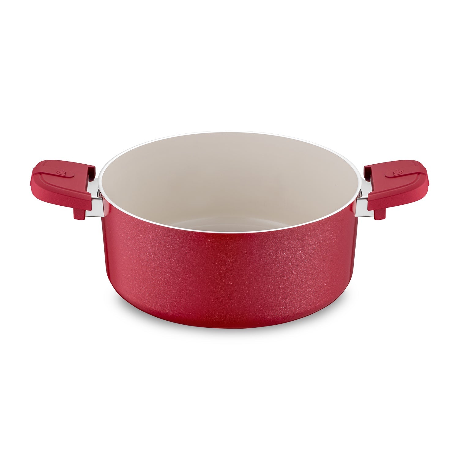 Jumbo Swiss Crystal Red 7 Parça Tencere Seti