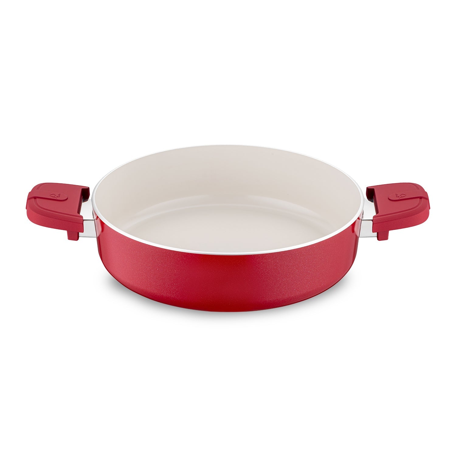 Jumbo Swiss Crystal Red 7 Parça Tencere Seti