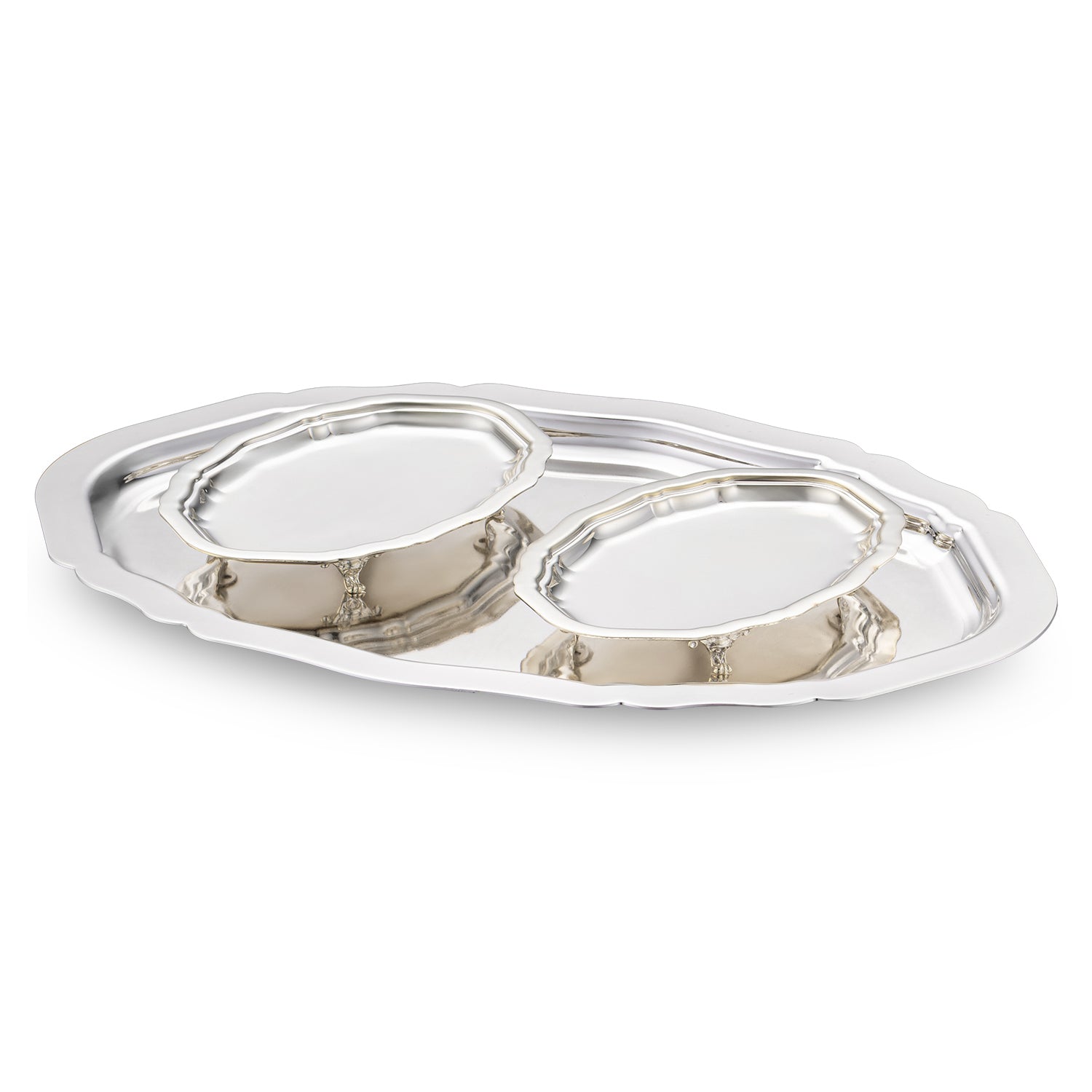 Jumbo Timeless MMXXV Çift Kişilik Kahve Fincan Seti Silver