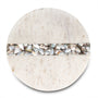 Jumbo Romano Mermer Servislik 14x14x1.76 cm Beyaz