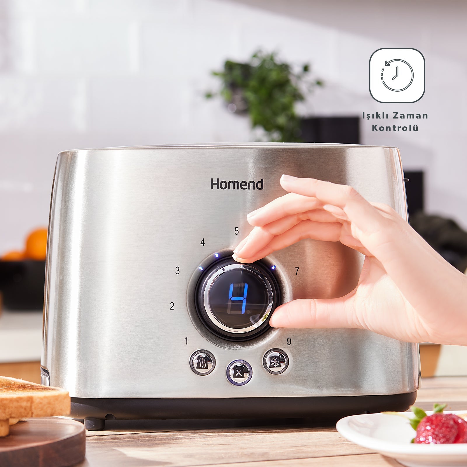 Homend Breadfast 1502H Ekmek Kızartma Makinesi