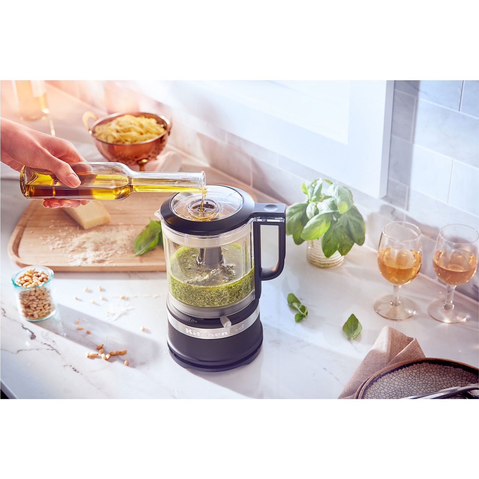 Kitchenaid Mutfak Robotu 1,19 Litre Matte Black 5KFC0516EBM