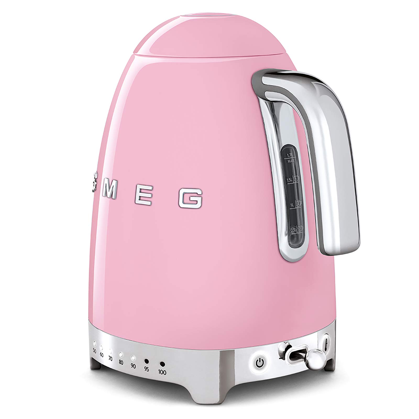 Smeg KLF04PKEU Isı Ayarlı Kettle Pembe