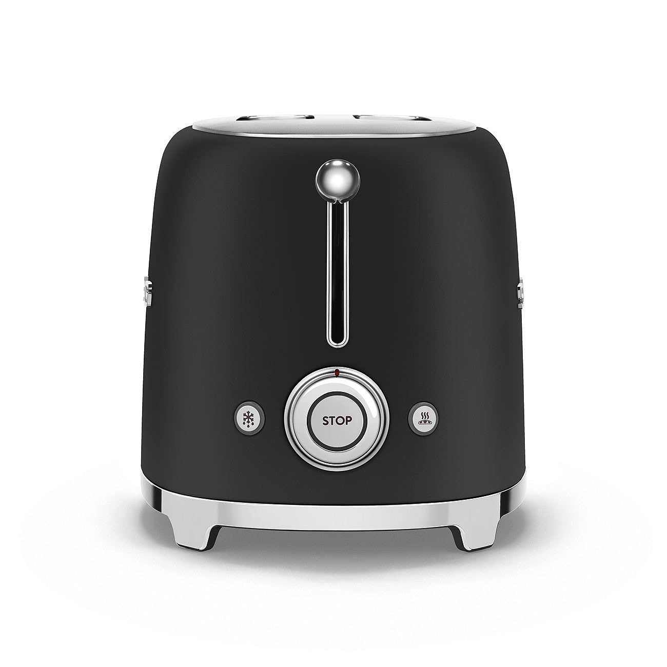 Smeg 2X2 Ekmek Kızartma Makinesi Mat Black TSF01BLMEU