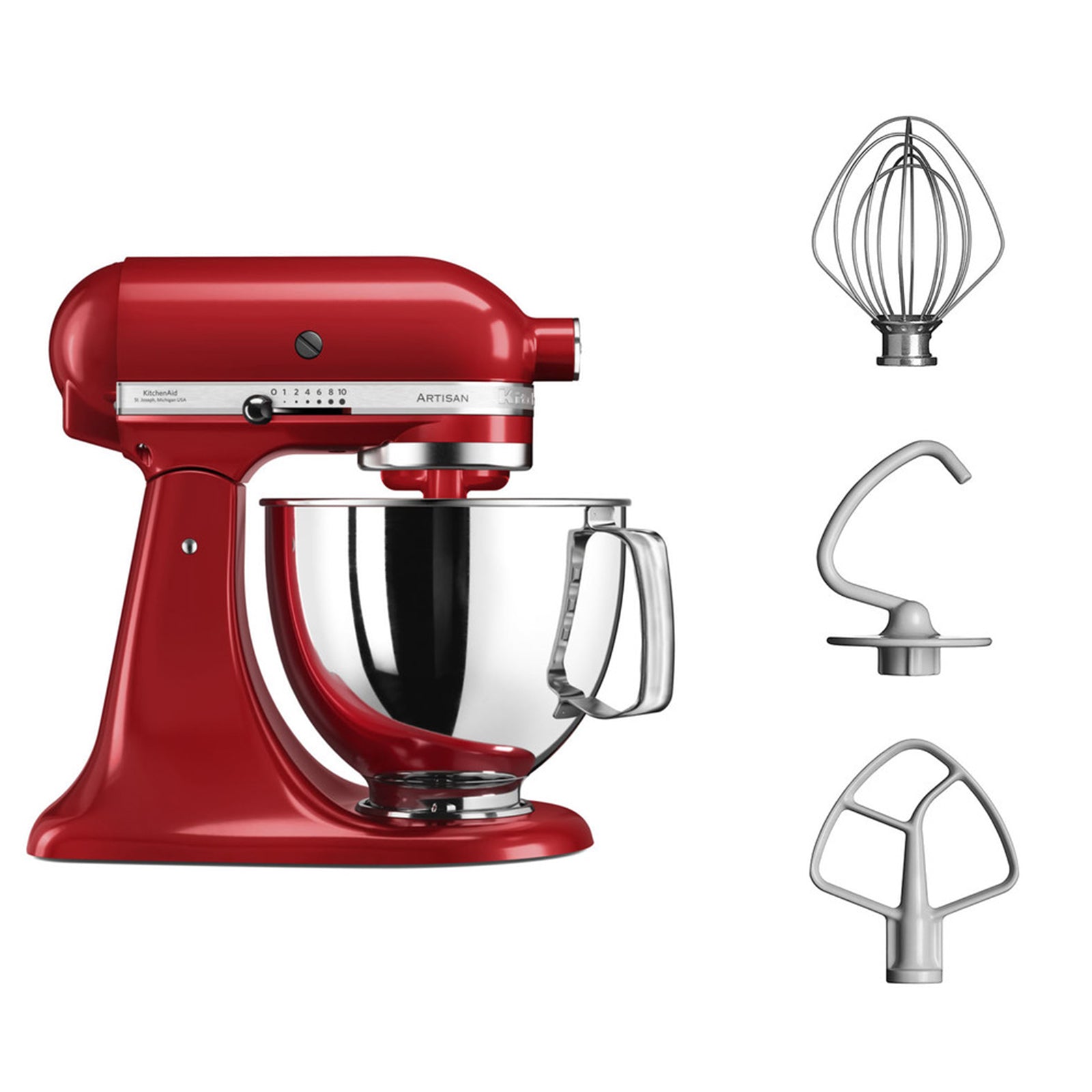 Kitchenaid Stand Mikser Empire Red 4,8 L 5KSM125EER