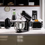 Homend 5'li Vintage Set Siyah (Kahve Makinesi+Stand Mikser+ Blender+Ekmek Kızartma Makinesi+Kettle)