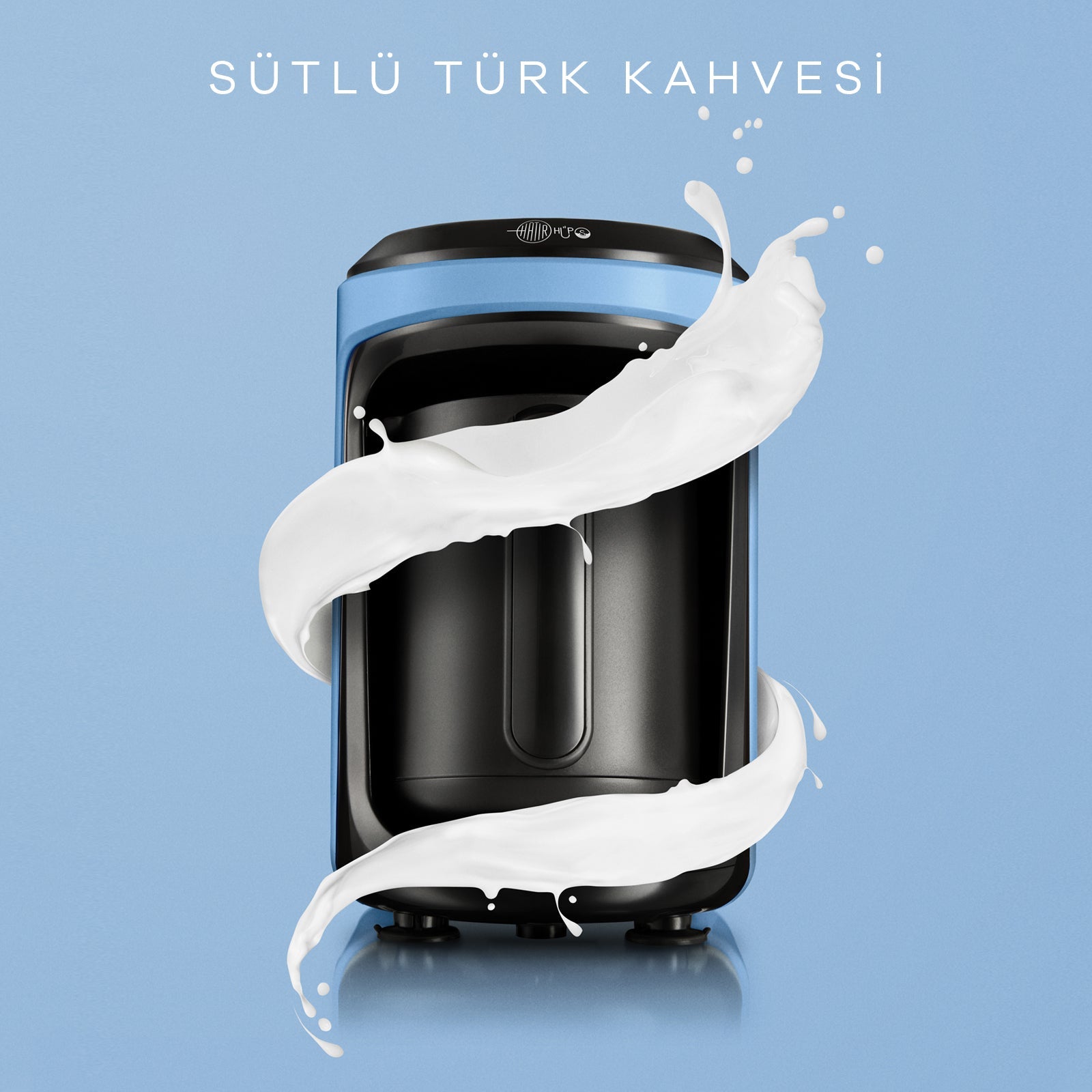 Karaca Hatır Hüps Türk Kahvesi Makinesi - Vintage Blue